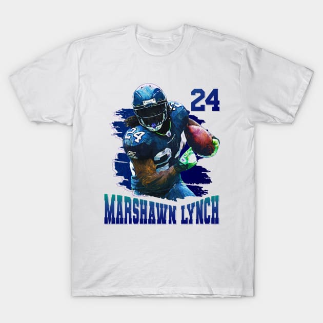 Marshawn lynch t shirt jersey on sale